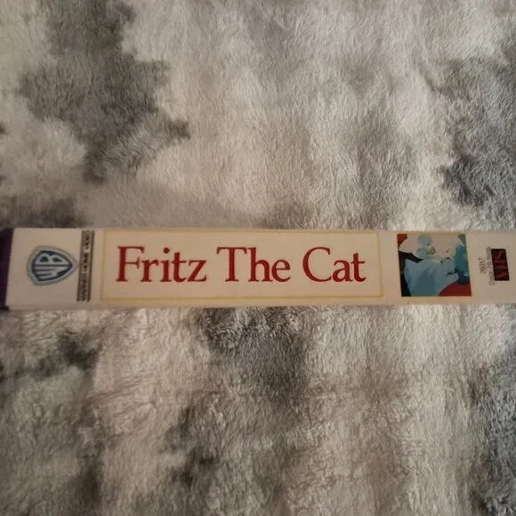 RARE Fritz The Cat 1972 Warner VHS VideoCassetteTested and Works